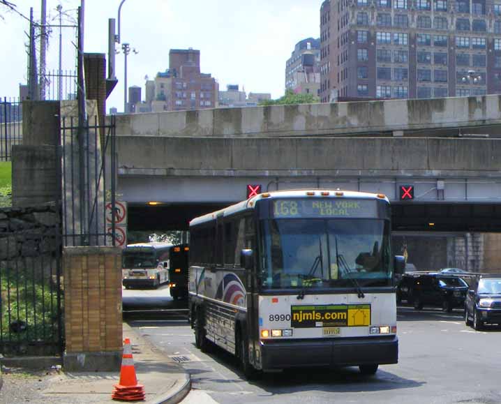 NJ Transit MCI D4000 8990